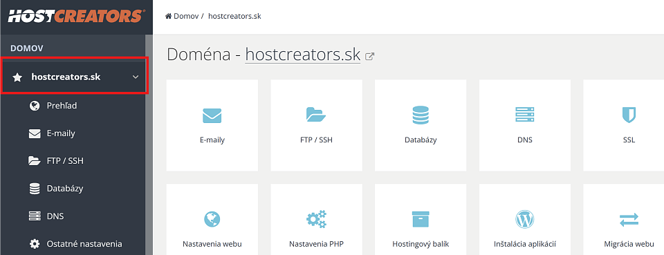Ako zapnúť/vypnúť DKIM